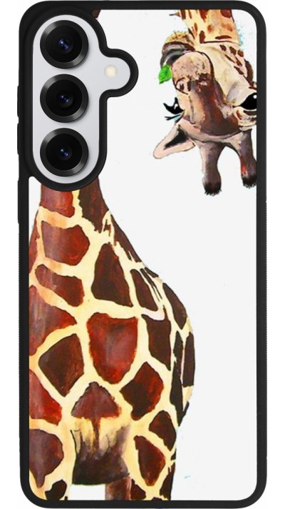 Samsung Galaxy S26+ Case Hülle - Silikon schwarz Giraffe Fit