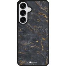 Samsung Galaxy S26+ Case Hülle - Silikon schwarz Grey Gold Marble