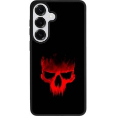 Samsung Galaxy S26+ Case Hülle - Silikon schwarz Halloween 2023 scary skull