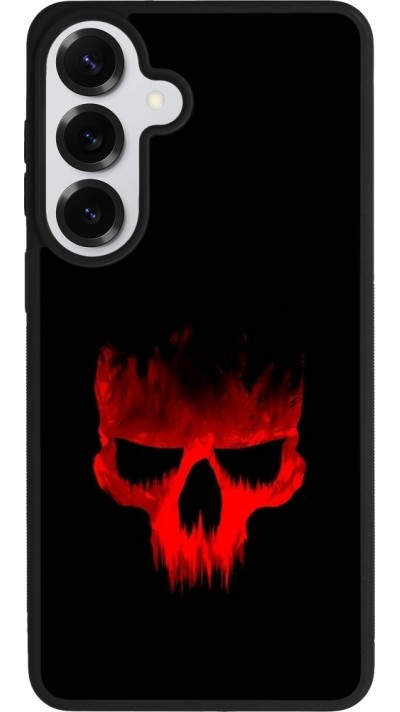 Samsung Galaxy S26+ Case Hülle - Silikon schwarz Halloween 2023 scary skull