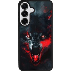 Samsung Galaxy S26+ Case Hülle - Silikon schwarz Halloween 2024 mad werewolf