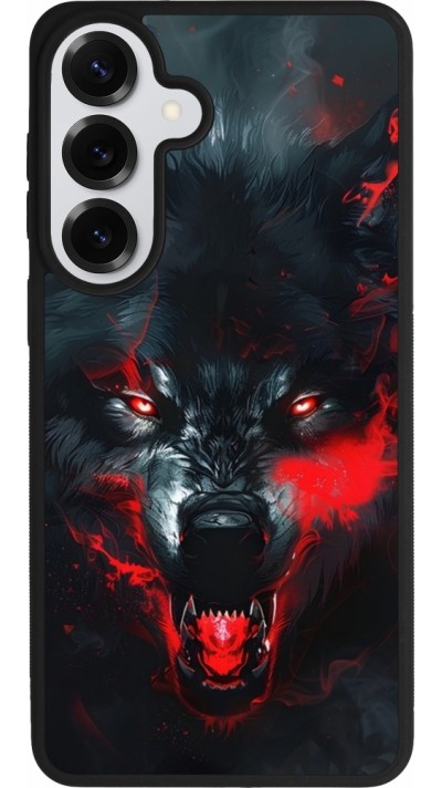 Samsung Galaxy S26+ Case Hülle - Silikon schwarz Halloween 2024 mad werewolf
