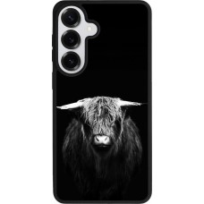 Samsung Galaxy S26+ Case Hülle - Silikon schwarz Highland calf black