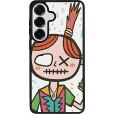 Samsung Galaxy S26+ Case Hülle - Silikon schwarz Little Girl Sketch