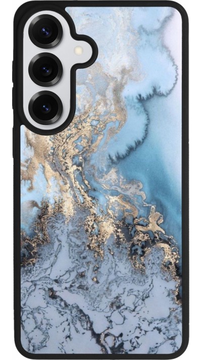 Samsung Galaxy S26+ Case Hülle - Silikon schwarz Marble 04