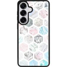 Samsung Galaxy S26+ Case Hülle - Silikon schwarz Marble Everything