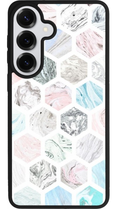 Samsung Galaxy S26+ Case Hülle - Silikon schwarz Marble Everything
