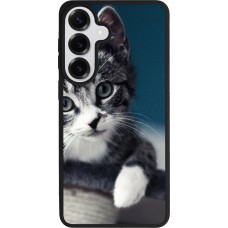 Samsung Galaxy S26+ Case Hülle - Silikon schwarz Meow 23