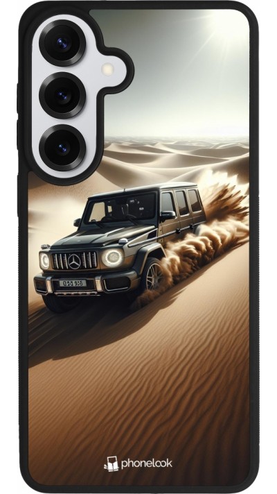 Samsung Galaxy S26+ Case Hülle - Silikon schwarz Mercedes G Drift Wueste