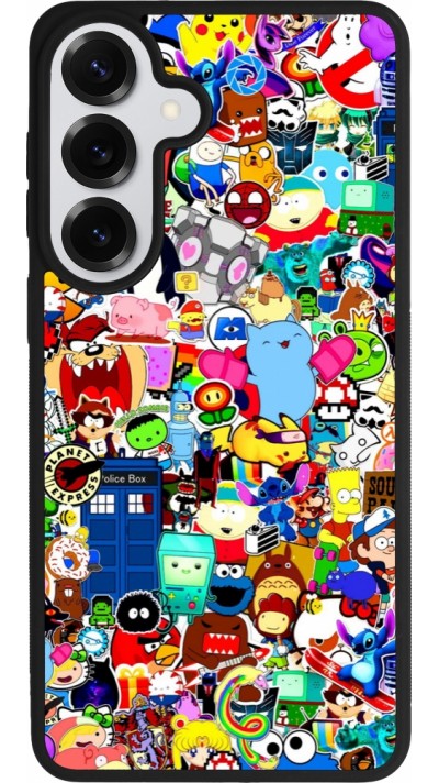 Samsung Galaxy S26+ Case Hülle - Silikon schwarz Mixed cartoons