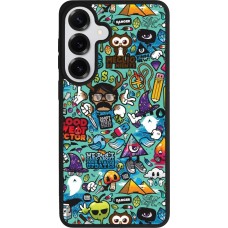 Samsung Galaxy S26+ Case Hülle - Silikon schwarz Mixed Cartoons Turquoise