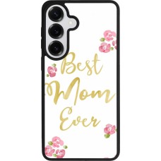 Samsung Galaxy S26+ Case Hülle - Silikon schwarz Mom 2024 best Mom ever