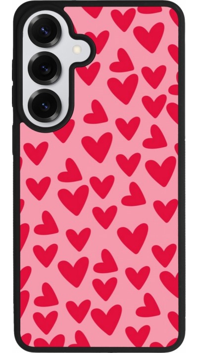 Samsung Galaxy S26+ Case Hülle - Silikon schwarz Mom 2024 kleine Herzen