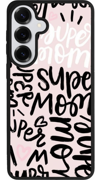 Samsung Galaxy S26+ Case Hülle - Silikon schwarz Mom 2024 Super mom