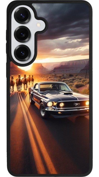Samsung Galaxy S26+ Case Hülle - Silikon schwarz Mustang 69 Grand Canyon