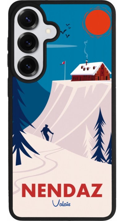 Samsung Galaxy S26+ Case Hülle - Silikon schwarz Nendaz Cabane Ski