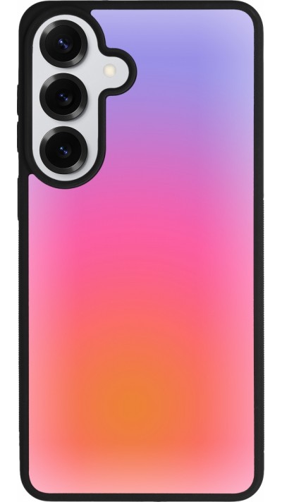 Samsung Galaxy S26+ Case Hülle - Silikon schwarz Orange Pink Blue Gradient