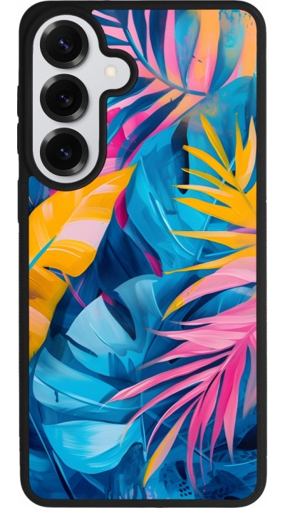 Samsung Galaxy S26+ Case Hülle - Silikon schwarz Palms Blue