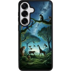 Samsung Galaxy S26+ Case Hülle - Silikon schwarz Paradies der exotischen Tiere