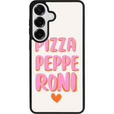 Samsung Galaxy S26+ Case Hülle - Silikon schwarz Pizza pepperoni 2026
