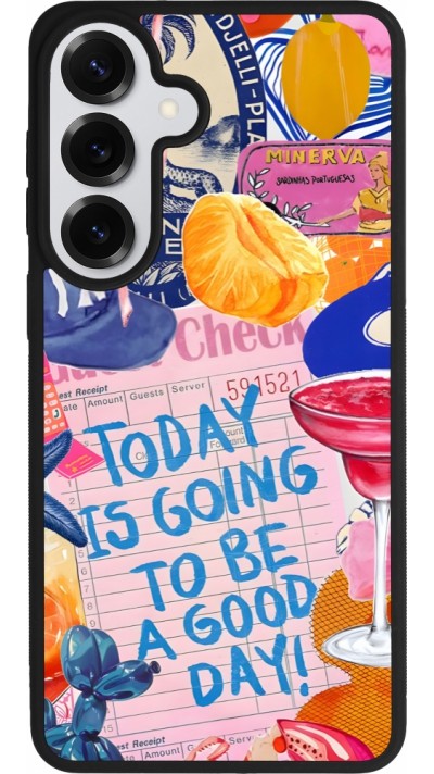 Samsung Galaxy S26+ Case Hülle - Silikon schwarz Preppy Today is Going to be a good day