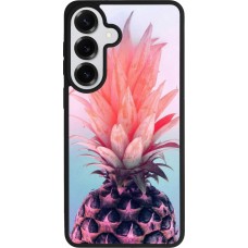 Samsung Galaxy S26+ Case Hülle - Silikon schwarz Purple Pink Pineapple