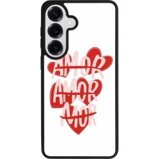 Coque Samsung Galaxy S26+ - Silicone rigide noir Saint Valentines Day 26 Amor