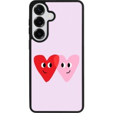 Coque Samsung Galaxy S26+ - Silicone rigide noir Saint Valentines Day 26 Heart
