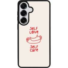 Samsung Galaxy S26+ Case Hülle - Silikon schwarz Saint Valentines Day 26 Self love self care