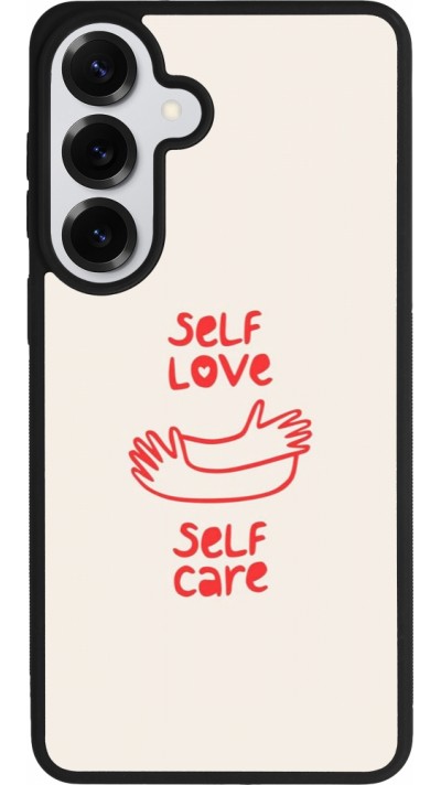 Samsung Galaxy S26+ Case Hülle - Silikon schwarz Saint Valentines Day 26 Self love self care