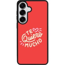 Samsung Galaxy S26+ Case Hülle - Silikon schwarz Saint Valentines Day 26 Te quiero mucho