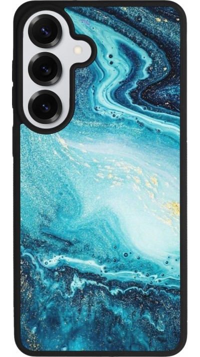 Samsung Galaxy S26+ Case Hülle - Silikon schwarz Sea Foam Blue