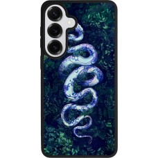Samsung Galaxy S26+ Case Hülle - Silikon schwarz Snake Blue Anaconda