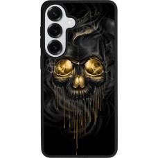 Samsung Galaxy S26+ Case Hülle - Silikon schwarz Skull 02
