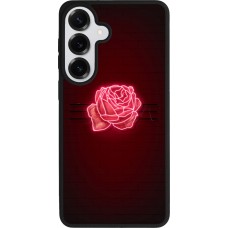 Samsung Galaxy S26+ Case Hülle - Silikon schwarz Spring 23 neon rose