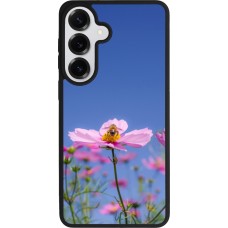 Samsung Galaxy S26+ Case Hülle - Silikon schwarz Bee on a flower 2026