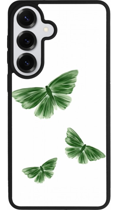Samsung Galaxy S26+ Case Hülle - Silikon schwarz Butterflies 2026