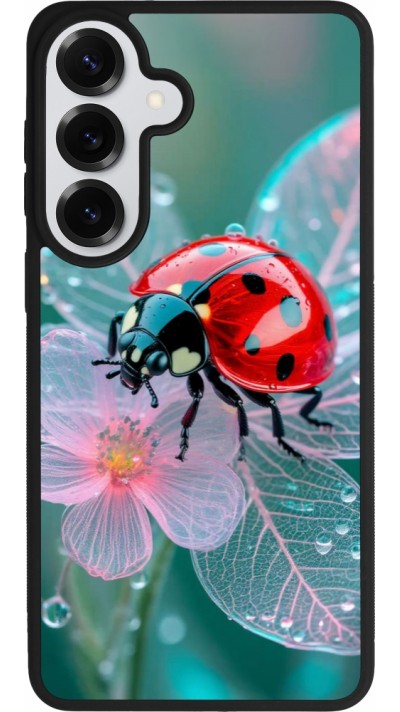 Samsung Galaxy S26+ Case Hülle - Silikon schwarz Ladybird in bloom 2026
