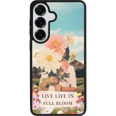 Samsung Galaxy S26+ Case Hülle - Silikon schwarz Live life in full moon 2026