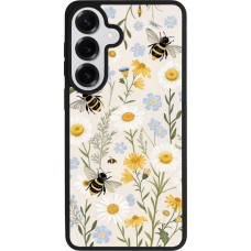 Samsung Galaxy S26+ Case Hülle - Silikon schwarz Pattern bees 2026