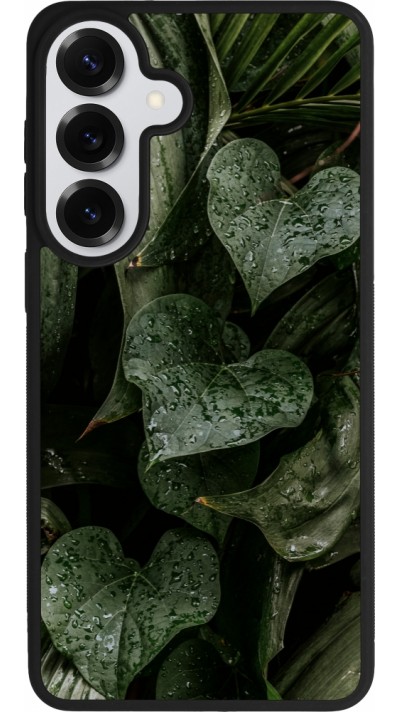 Samsung Galaxy S26+ Case Hülle - Silikon schwarz Spring 23 fresh plants