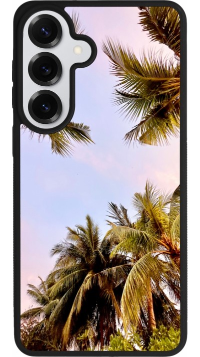 Samsung Galaxy S26+ Case Hülle - Silikon schwarz Summer 2023 palm tree vibe