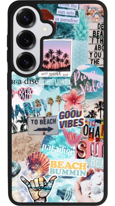 Samsung Galaxy S26+ Case Hülle - Silikon schwarz Summer 20 collage