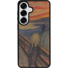 Coque Samsung Galaxy S26+ - Silicone rigide noir Tableau art - Le Cri - Edvard Munch