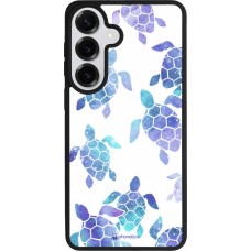 Coque Samsung Galaxy S26+ - Silicone rigide noir Turtles pattern watercolor