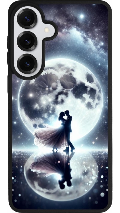 Samsung Galaxy S26+ Case Hülle - Silikon schwarz Valentin 2024 Liebe unter dem Mond