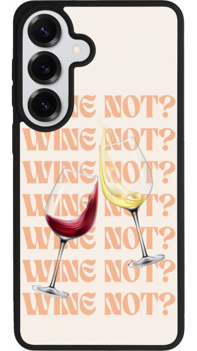 Samsung Galaxy S26+ Case Hülle - Silikon schwarz Wine not