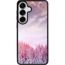 Samsung Galaxy S26+ Case Hülle - Silikon schwarz Winter 22 Pink Forest