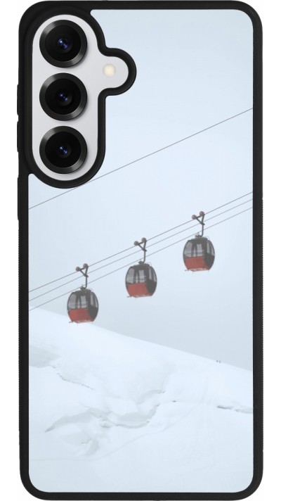 Samsung Galaxy S26+ Case Hülle - Silikon schwarz Winter 22 ski lift