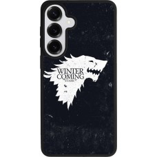Samsung Galaxy S26+ Case Hülle - Silikon schwarz Winter is coming Stark